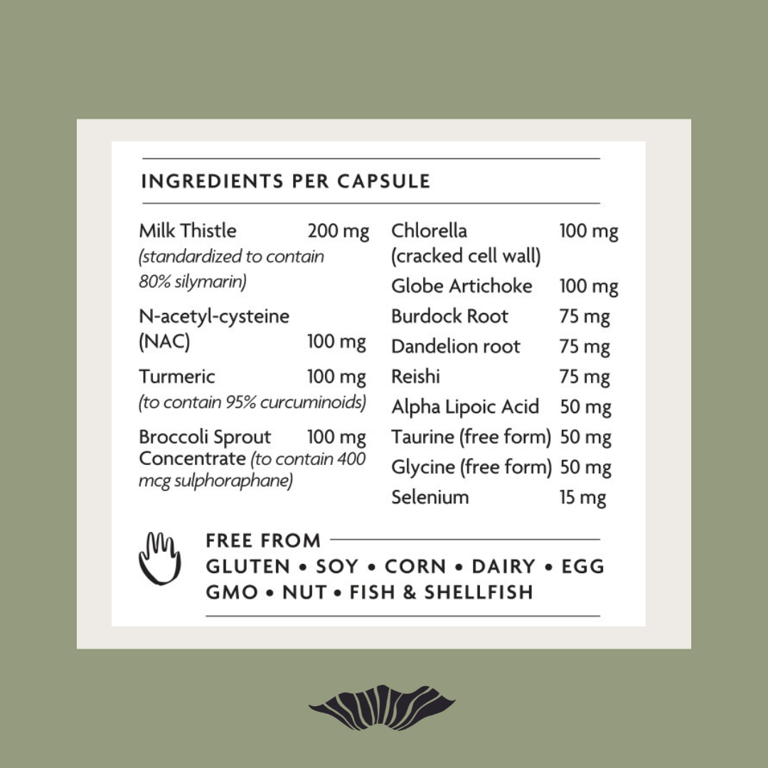 Liver Love: Organic Detox & Cleanse Capsules