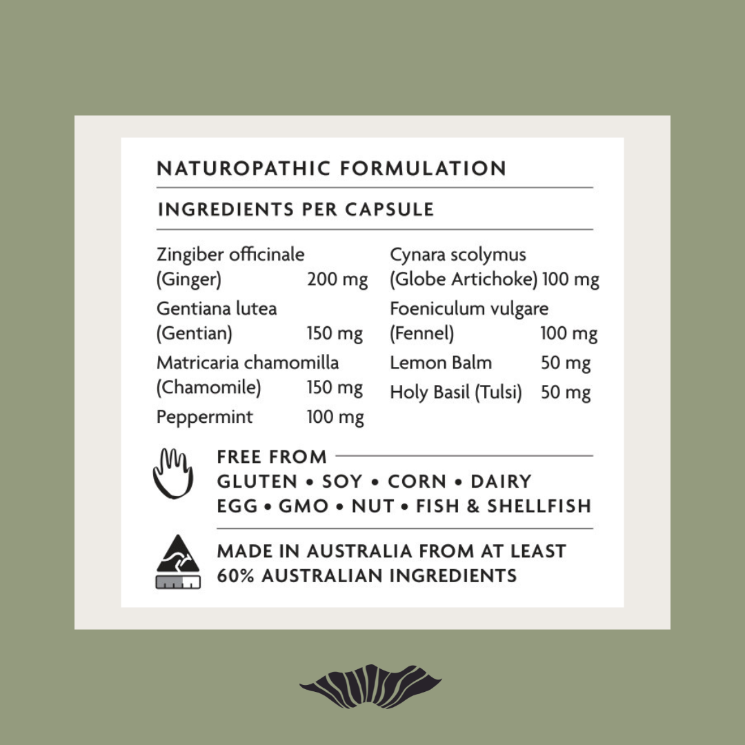 Bloat Free: Gas Relief Capsules